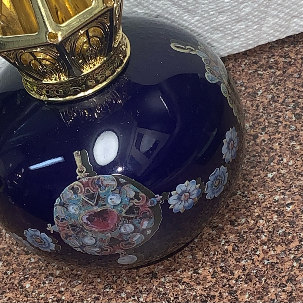 Authentic Lampe Berger - Blue Porcelain Catalytic Home Fragrance oil burner - Picture 10 of 10